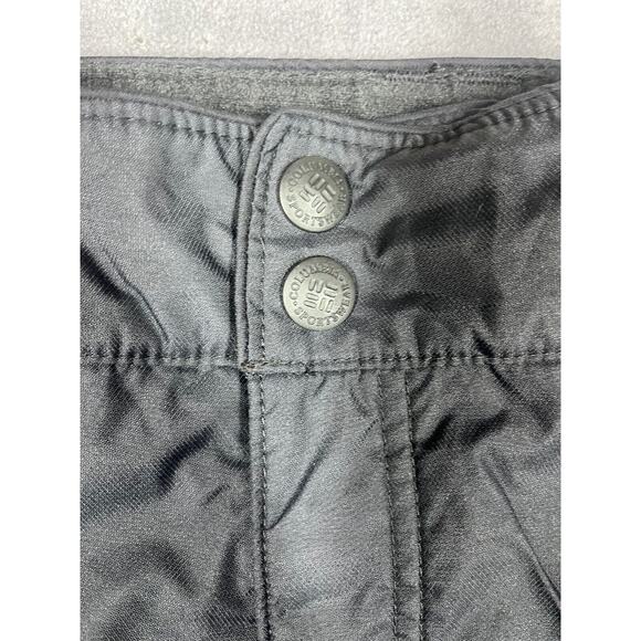 Columbia Ski Snowboard Pants Women's Large Black 100% Polyester High Rise Winter - Picture 6 of 10